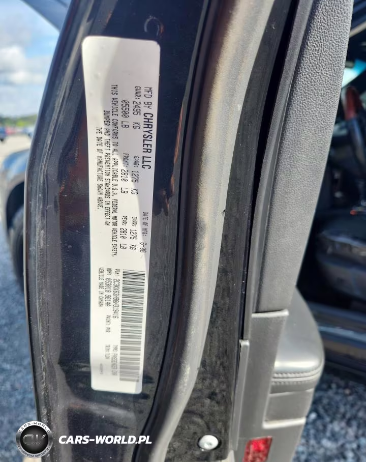2008 Chrysler 300C VIN:2C3KK63H98H319416 - 12