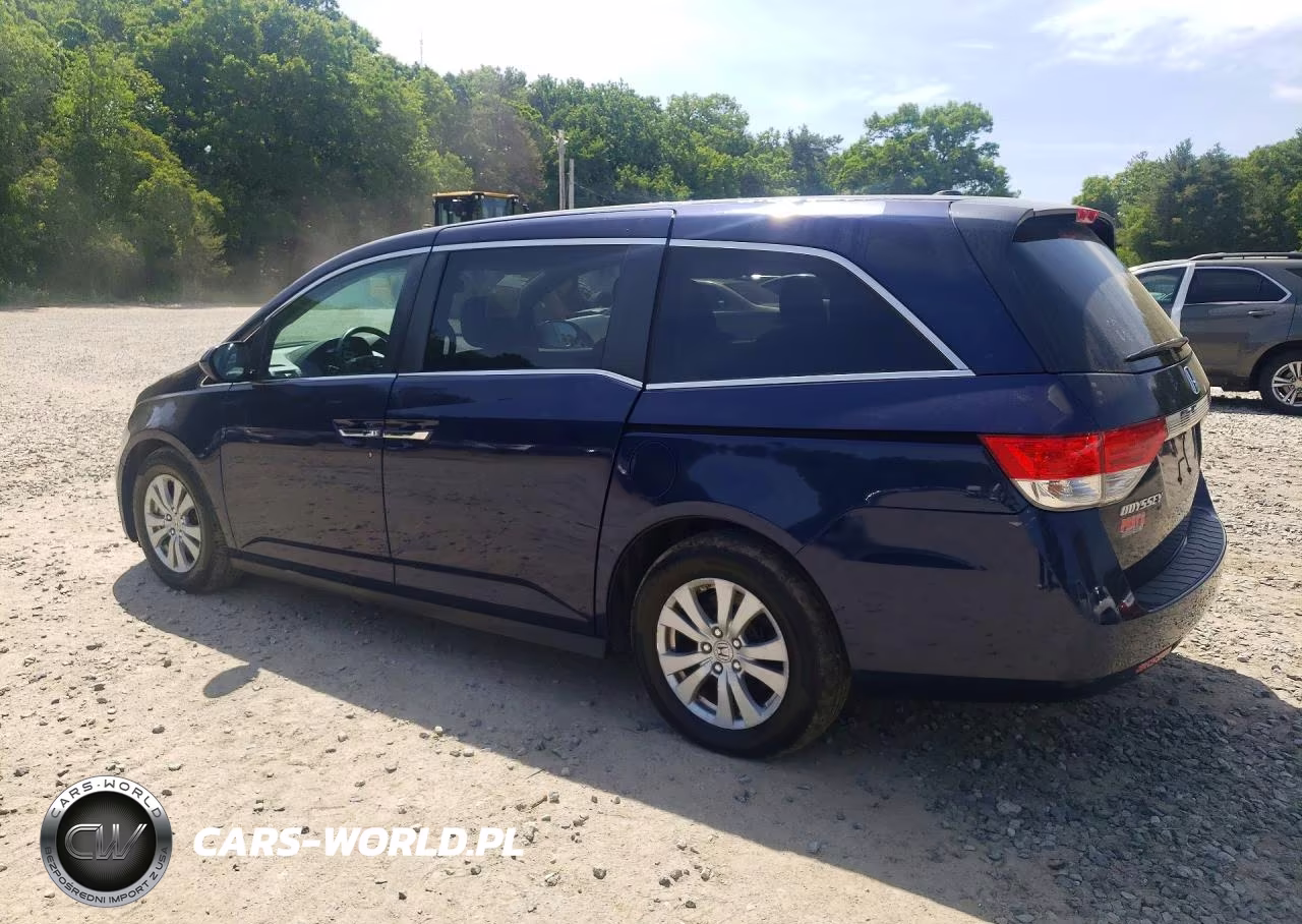 2015 Honda Odyssey Exl VIN:5FNRL5H63FB095846 - 2