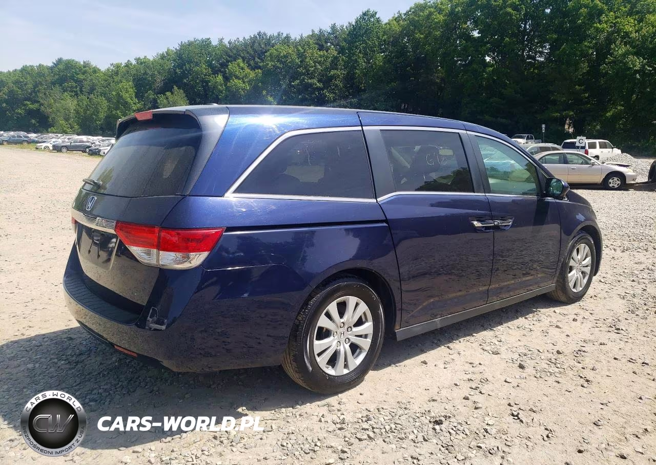 2015 Honda Odyssey Exl VIN:5FNRL5H63FB095846 - 3