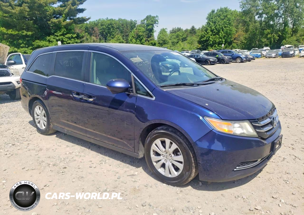2015 Honda Odyssey Exl VIN:5FNRL5H63FB095846 - 4