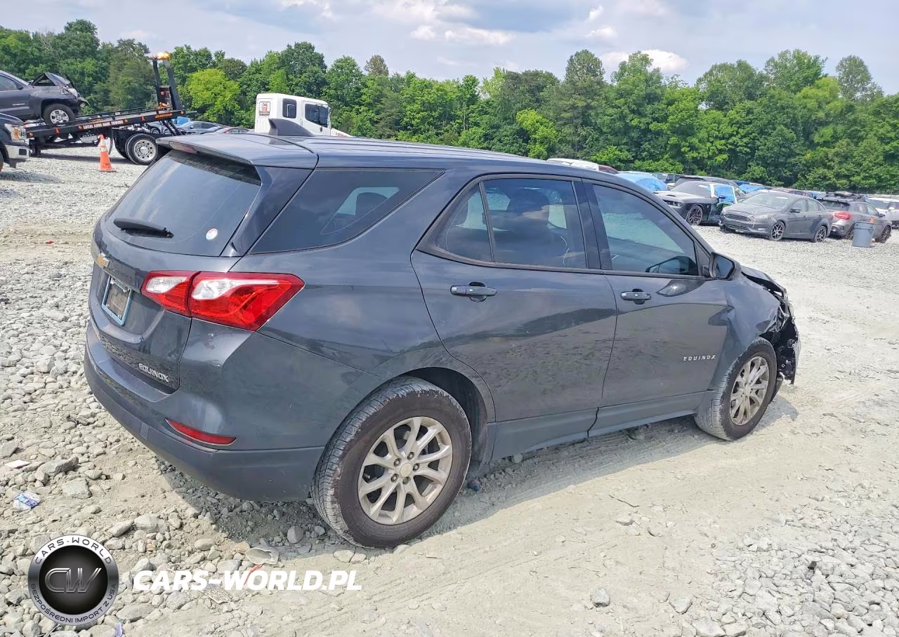2019 Chevrolet Equinox Ls VIN:3GNAXSEV3KL342071 - 3