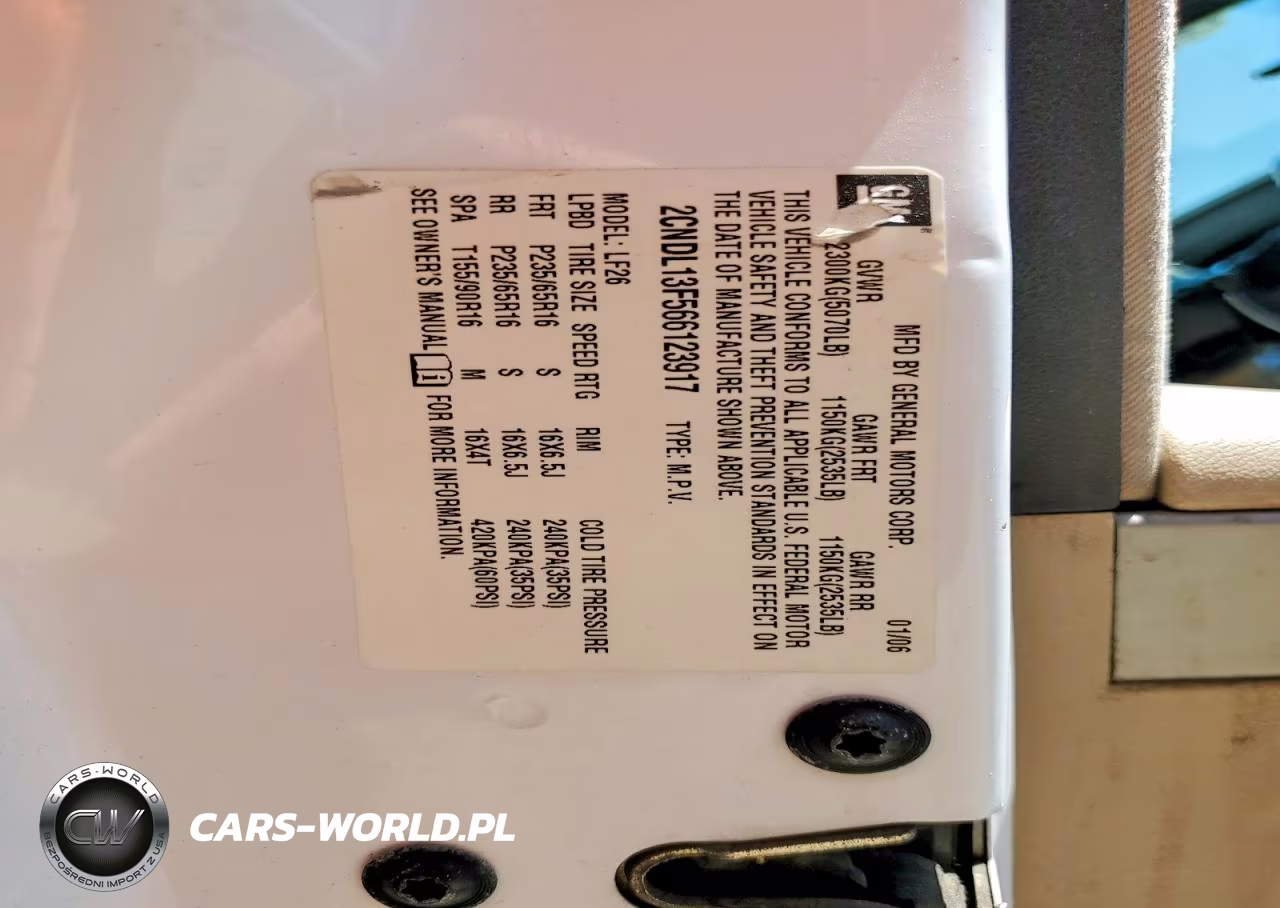 2006 Chevrolet Equinox Ls VIN:2CNDL13F566123917 - 13