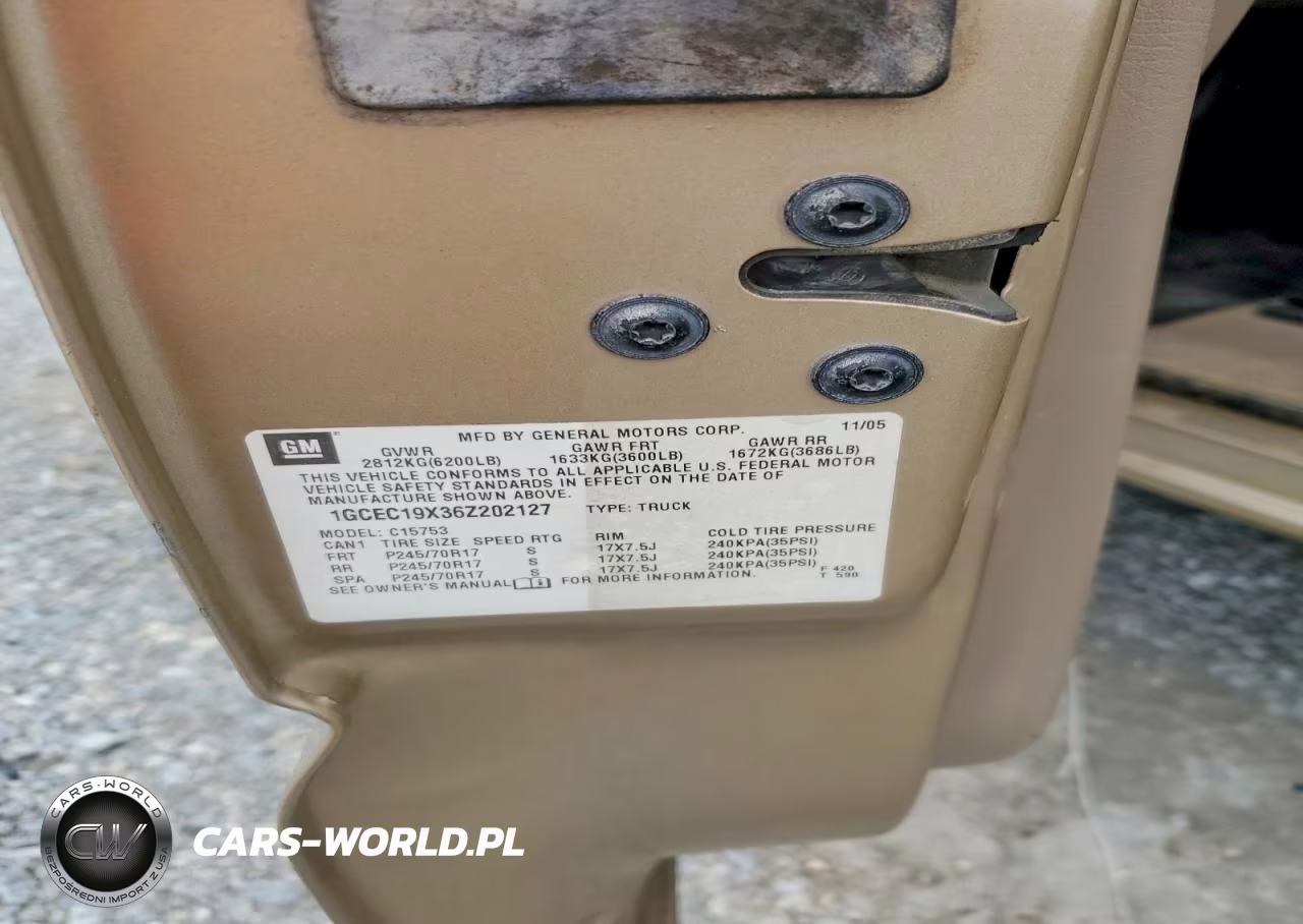 2006 Chevrolet 1500 VIN:1GCEC19X36Z202127 - 13