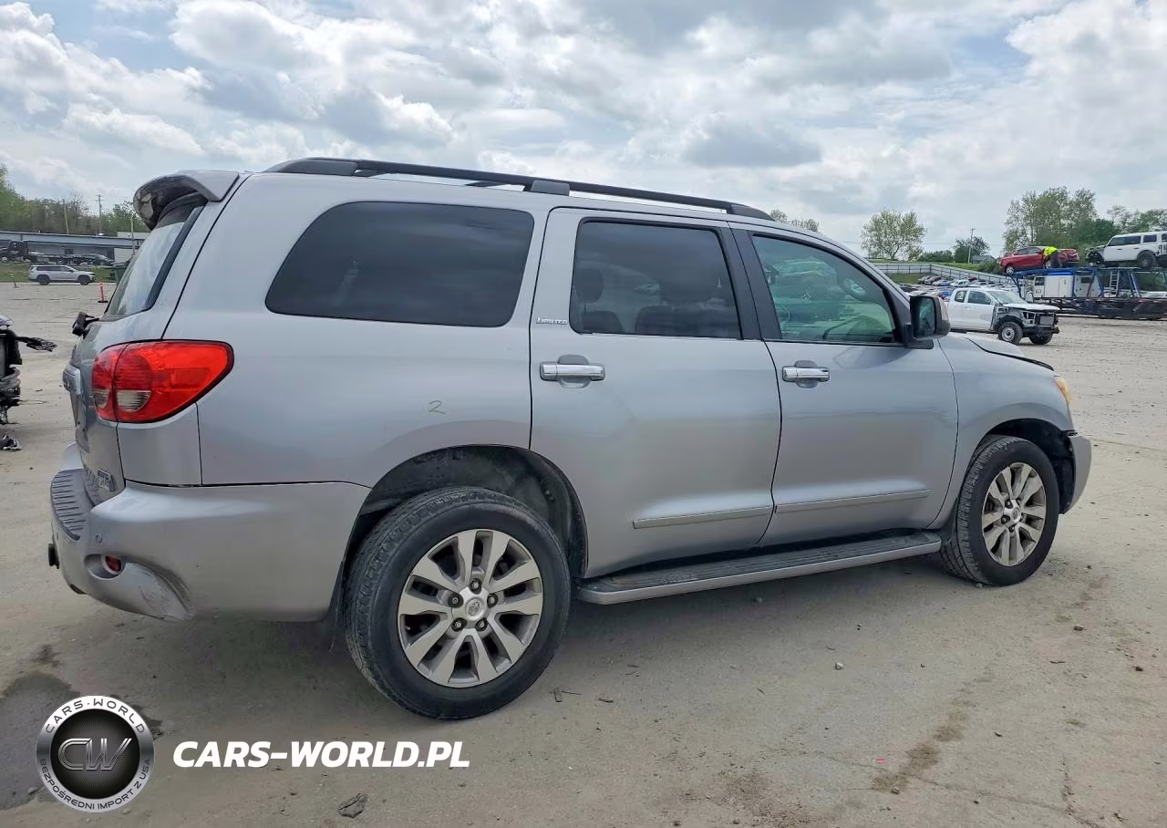 2010 Toyota Sequoia Limited VIN:5TDKY5G15AS024581 - 3