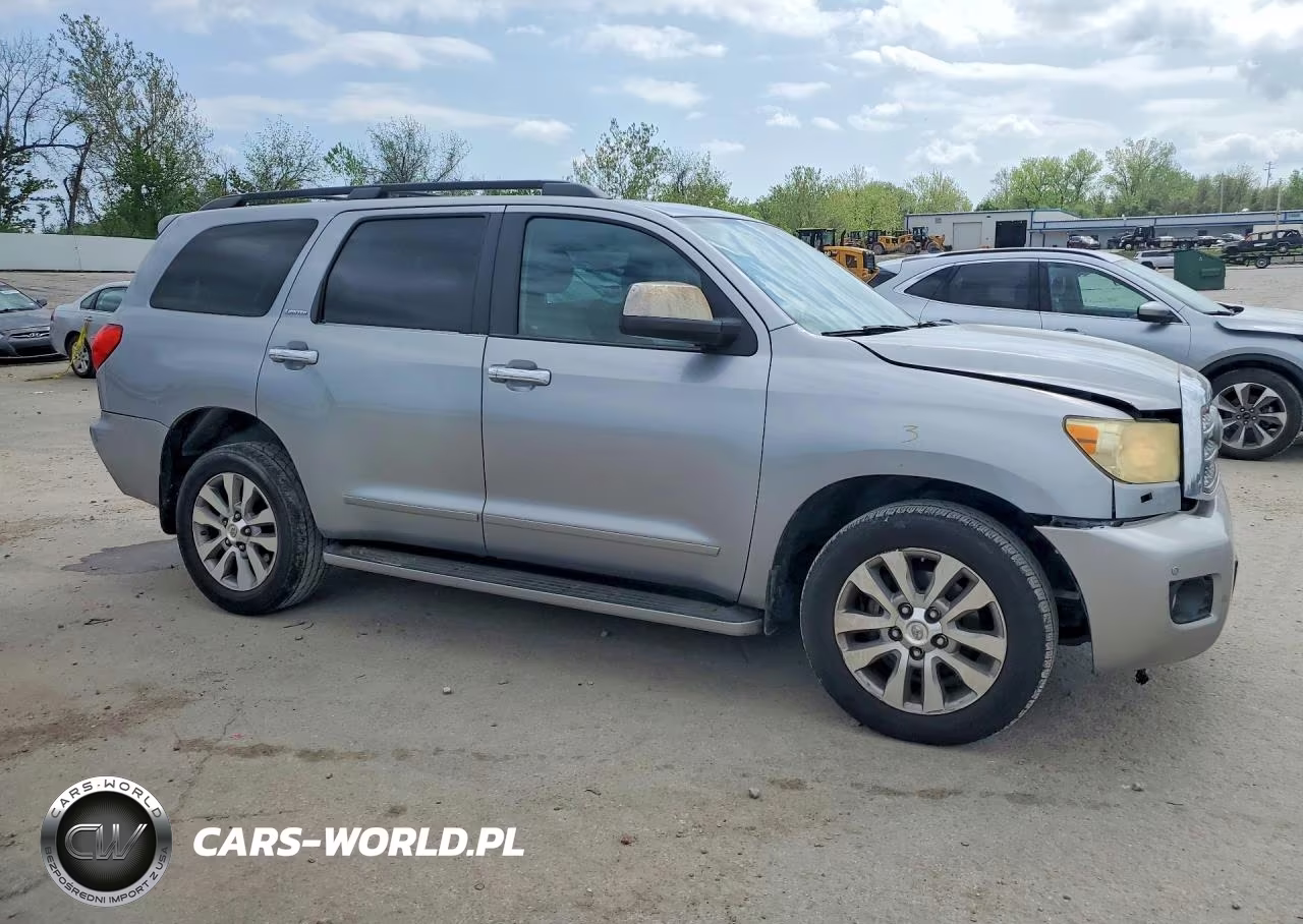 2010 Toyota Sequoia Limited VIN:5TDKY5G15AS024581 - 4