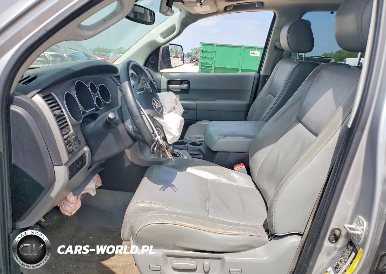 2010 Toyota Sequoia Limited VIN:5TDKY5G15AS024581 - 7