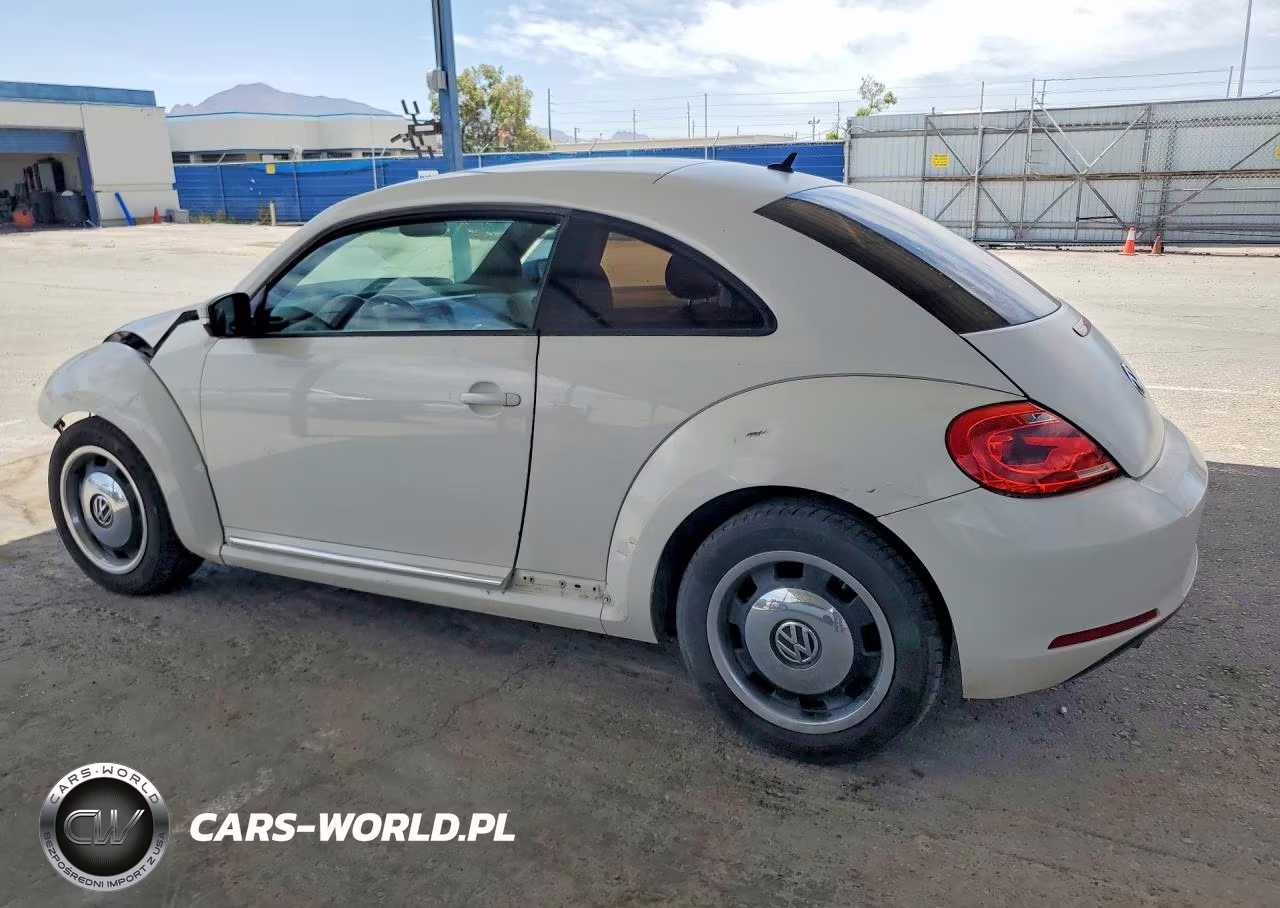 2012 Volkswagen Beetle VIN:3VWJX7AT1CM638144 - 2