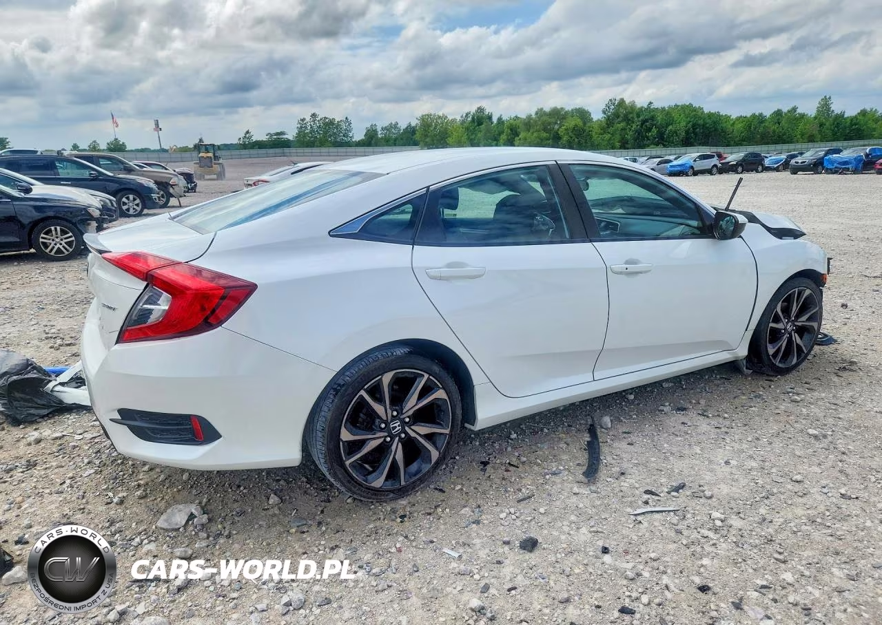 2020 Honda Civic Sport VIN:2HGFC2F81LH578104 - 3