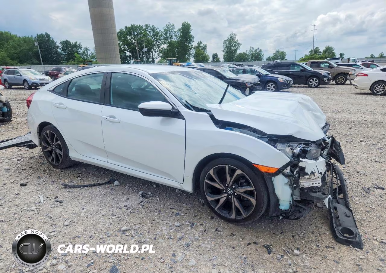 2020 Honda Civic Sport VIN:2HGFC2F81LH578104 - 4