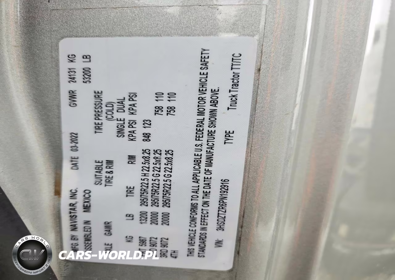 2023 International Lt62F Semi Truck VIN:3HSDZTZR6PN192916 - 10