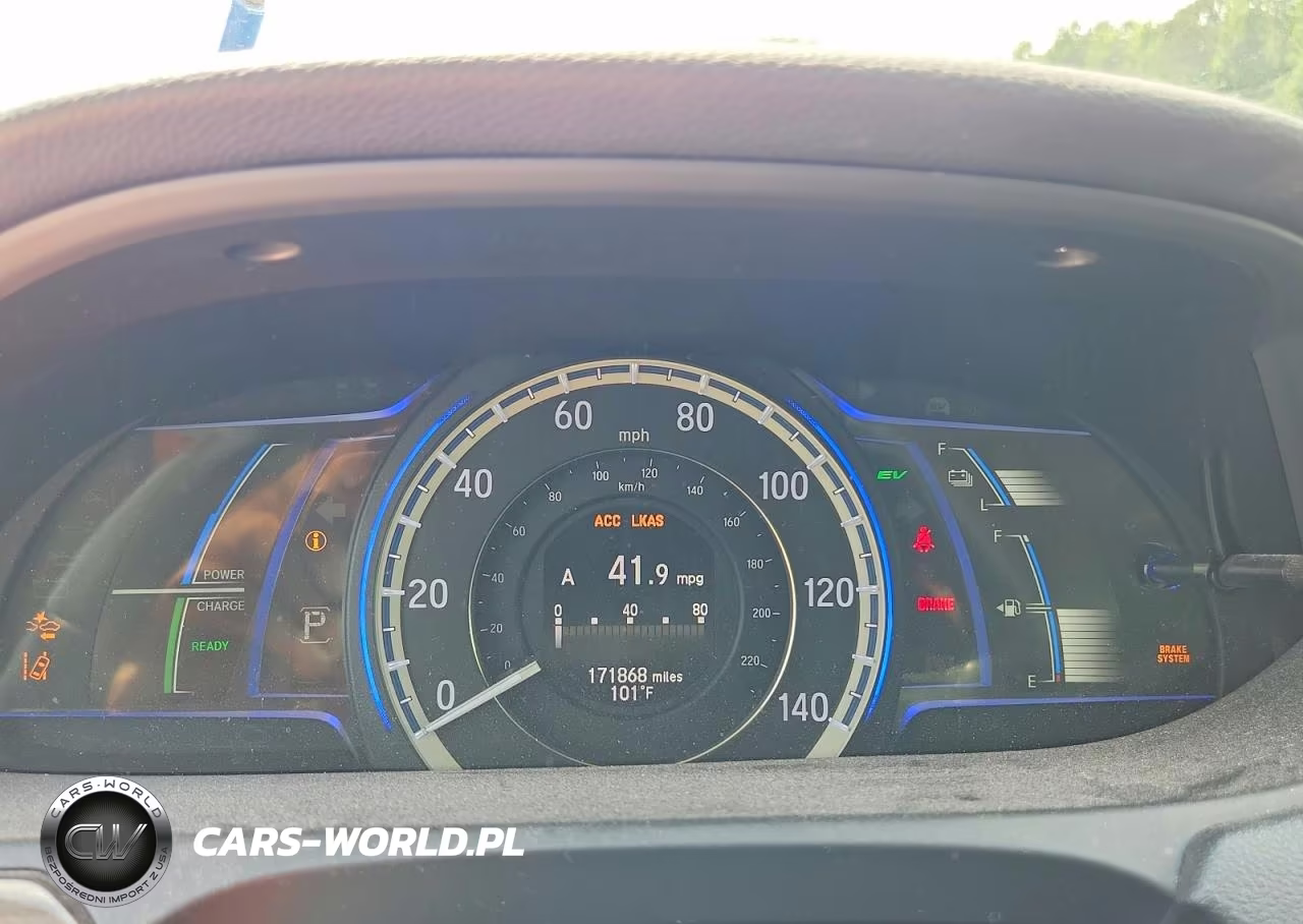2017 Honda Accord Touring Hybrid VIN:JHMCR6F78HC020970 - 9