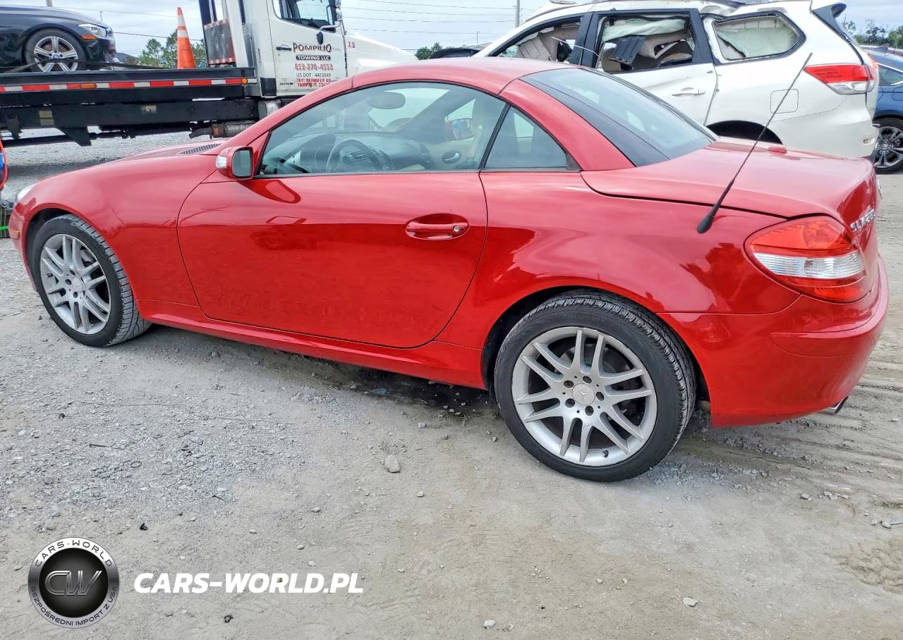 2008 Mercedes-Benz Slk 280 VIN:WDBWK54FX8F187500 - 2