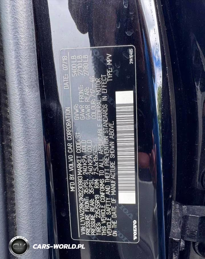 2019 Volvo Xc60 T6 Momentum VIN:LYVA22RK2KB230983 - 12