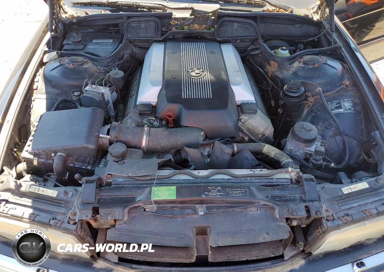 2000 BMW 740 I Automatic VIN:WBAGG8349YDN78493 - 11