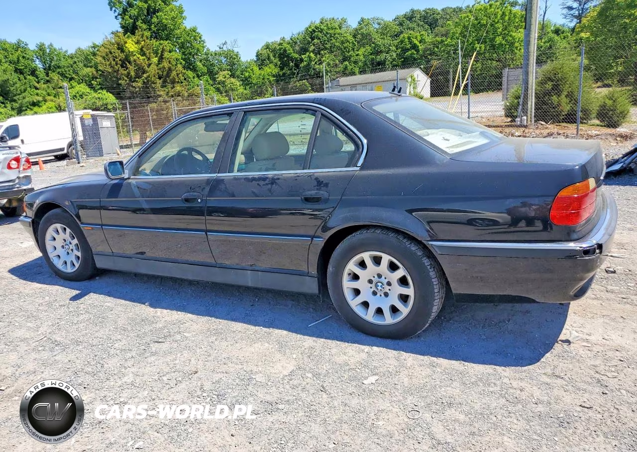 2000 BMW 740 I Automatic VIN:WBAGG8349YDN78493 - 2