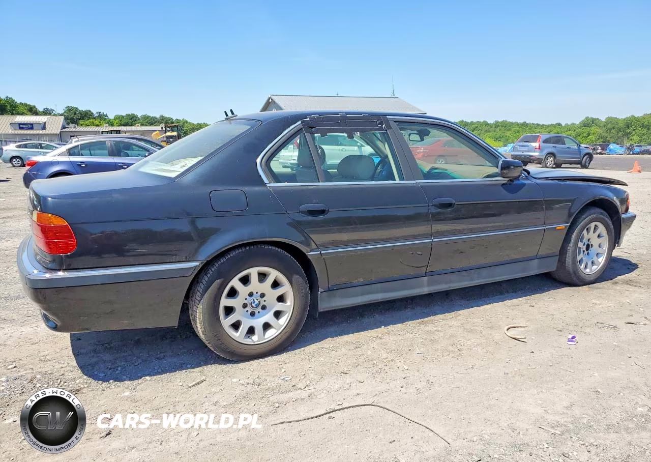 2000 BMW 740 I Automatic VIN:WBAGG8349YDN78493 - 3