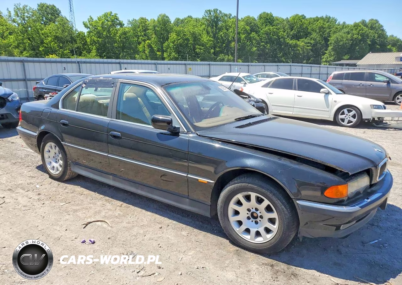 2000 BMW 740 I Automatic VIN:WBAGG8349YDN78493 - 4