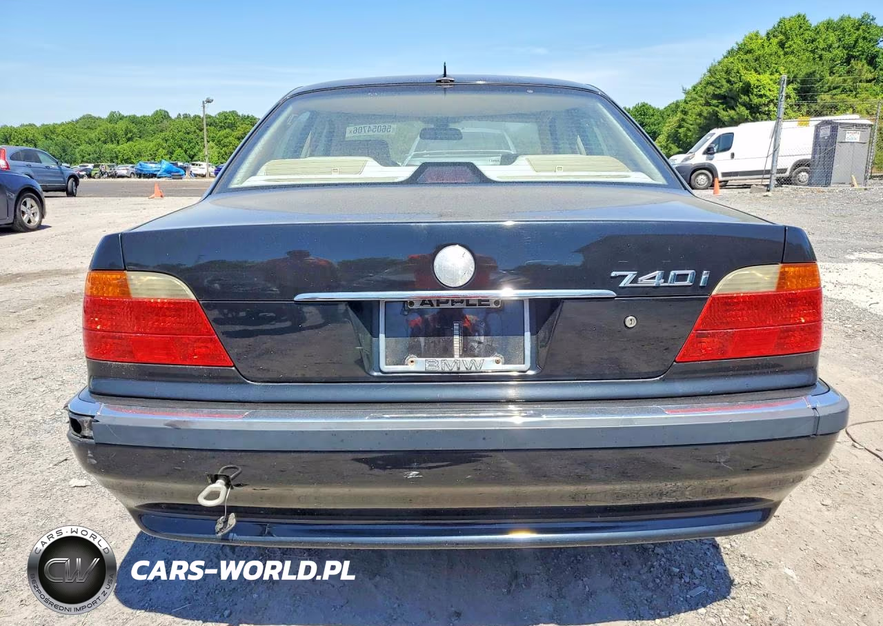 2000 BMW 740 I Automatic VIN:WBAGG8349YDN78493 - 6
