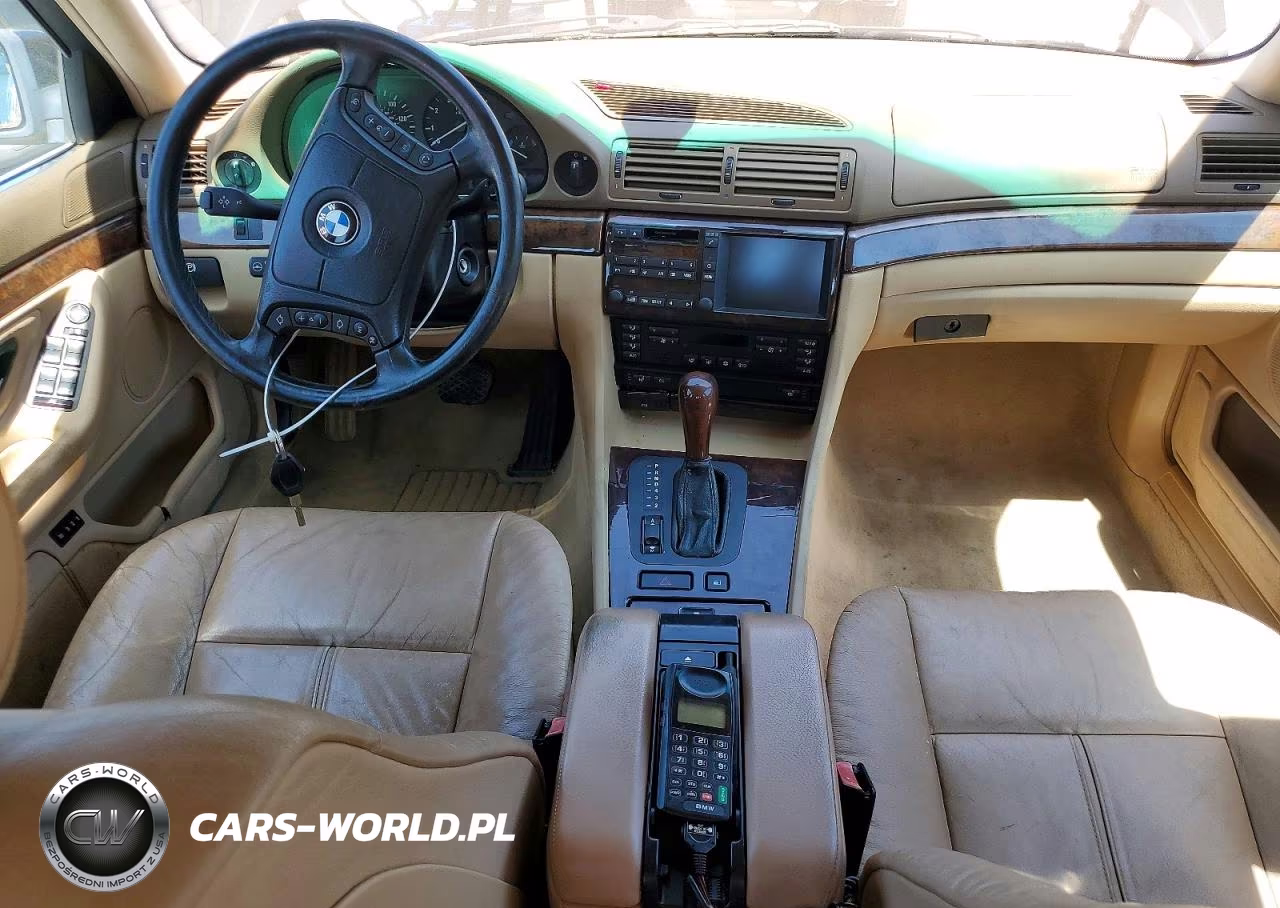 2000 BMW 740 I Automatic VIN:WBAGG8349YDN78493 - 8