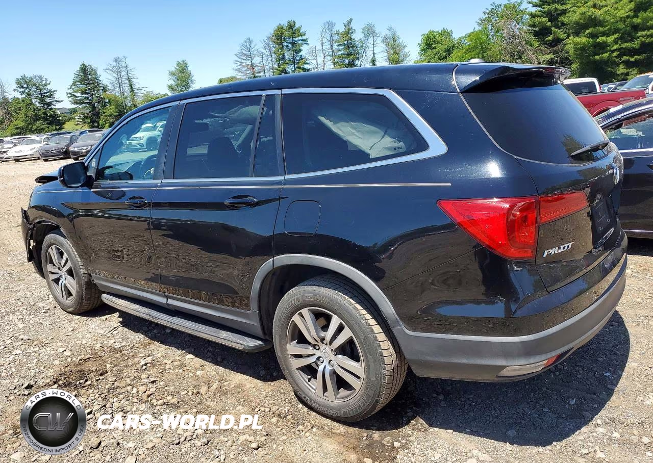 2017 Honda Pilot Exl VIN:5FNYF6H57HB003382 - 2