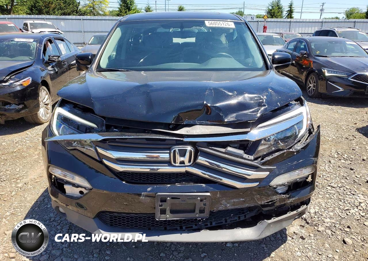 2017 Honda Pilot Exl VIN:5FNYF6H57HB003382 - 5