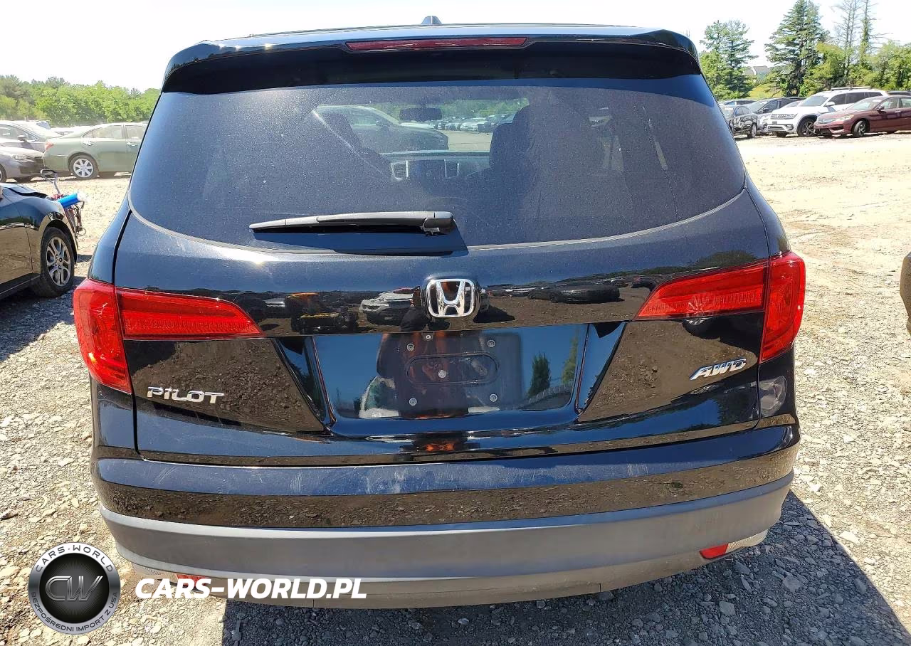 2017 Honda Pilot Exl VIN:5FNYF6H57HB003382 - 6