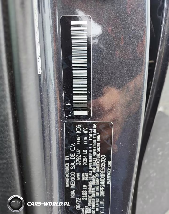 2023 Kia Forte Lxs VIN:3KPF24AD1PE505320 - 12