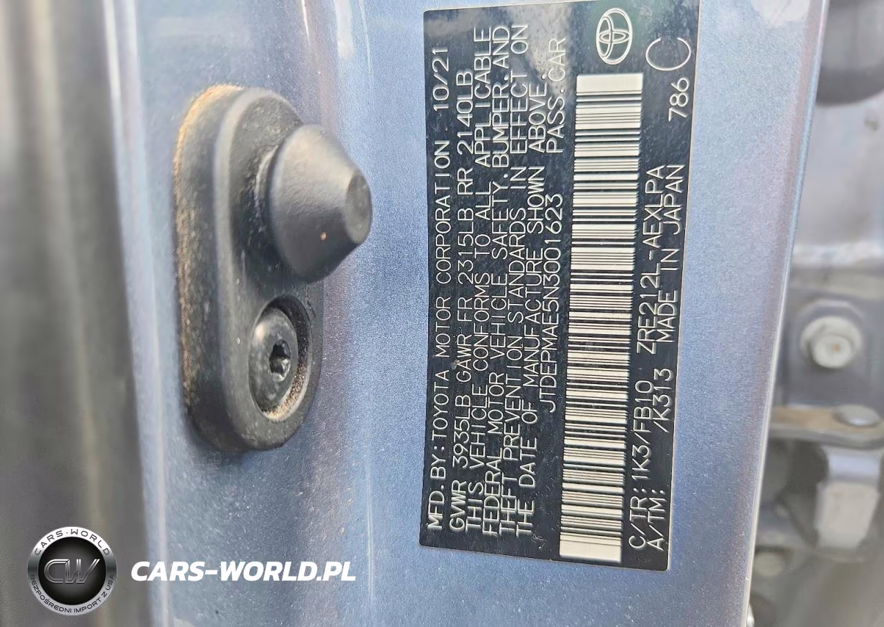 2022 Toyota Corolla Le VIN:JTDEPMAE5N3001623 - 12