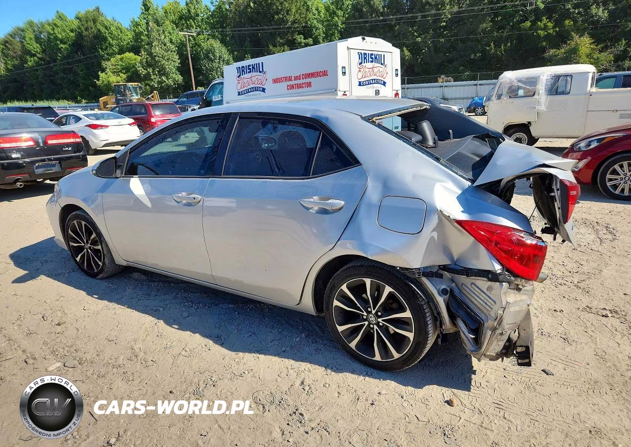 2017 Toyota Corolla Se VIN:5YFBURHEXHP654538 - 2