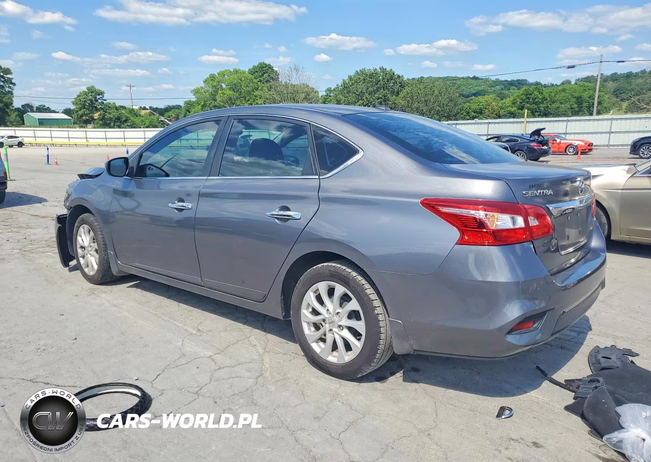 2019 Nissan Sentra Sv VIN:3N1AB7AP5KL605899 - 2