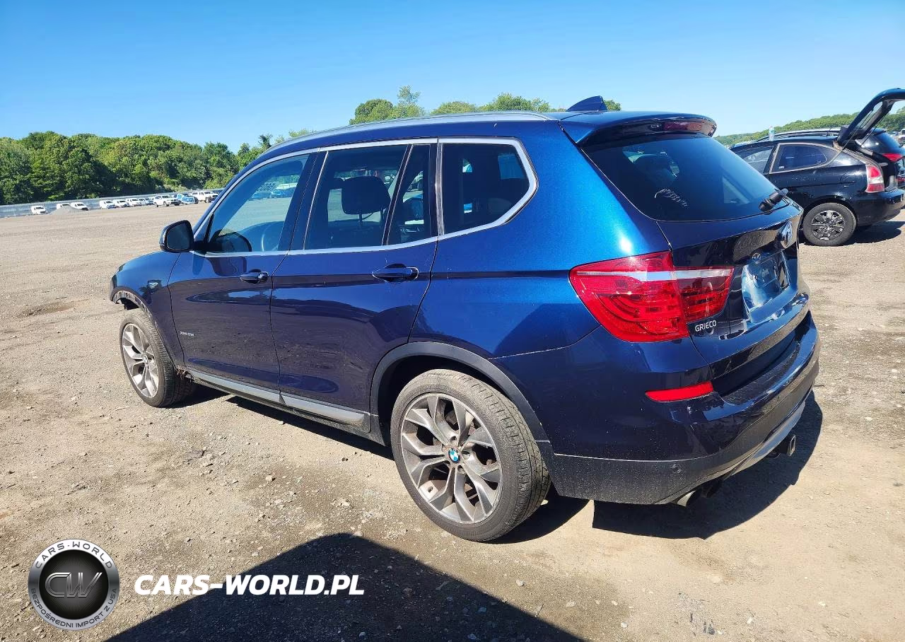 2016 BMW X3 xDrive28I VIN:5UXWX9C54G0D67268 - 2