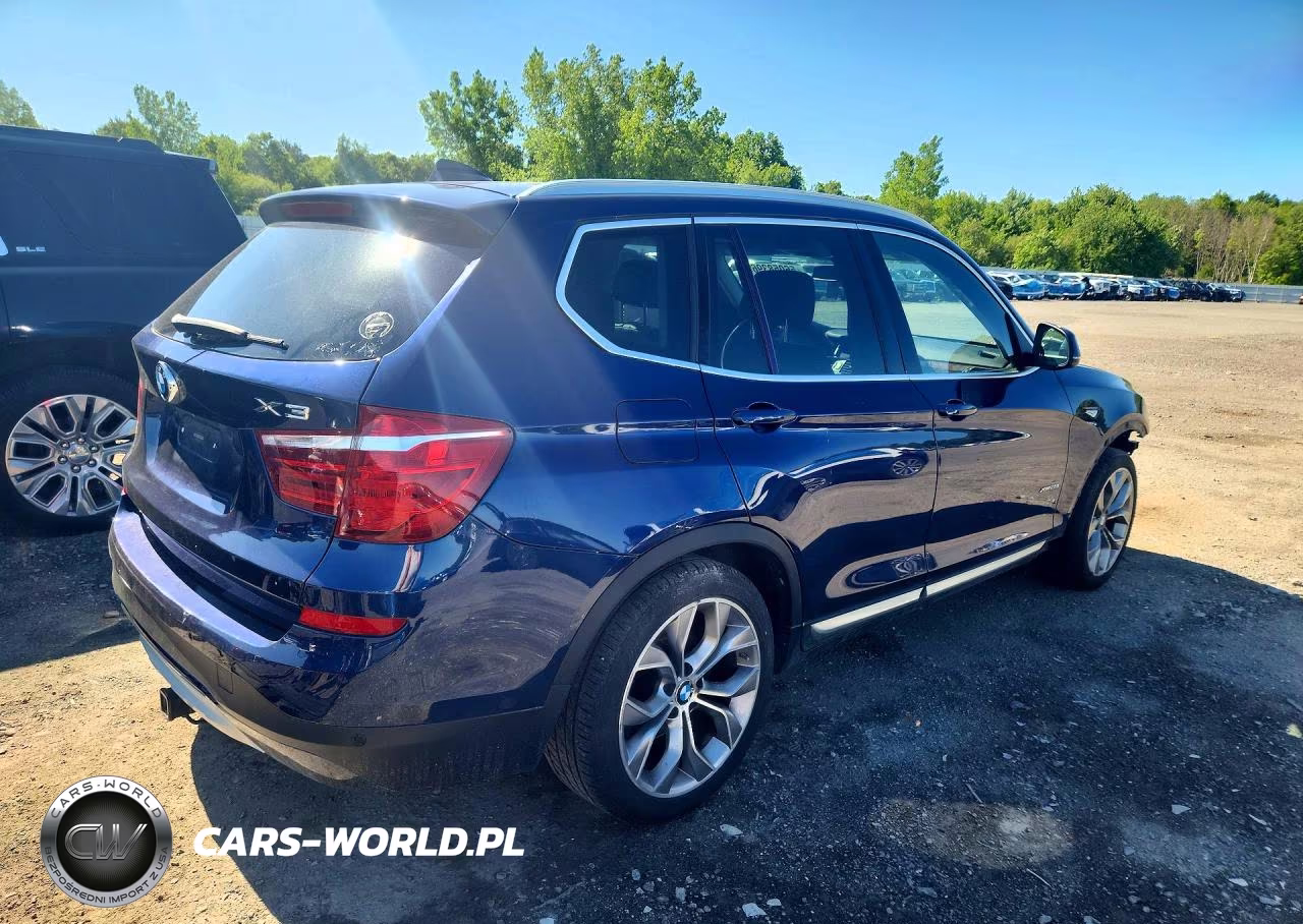 2016 BMW X3 xDrive28I VIN:5UXWX9C54G0D67268 - 3