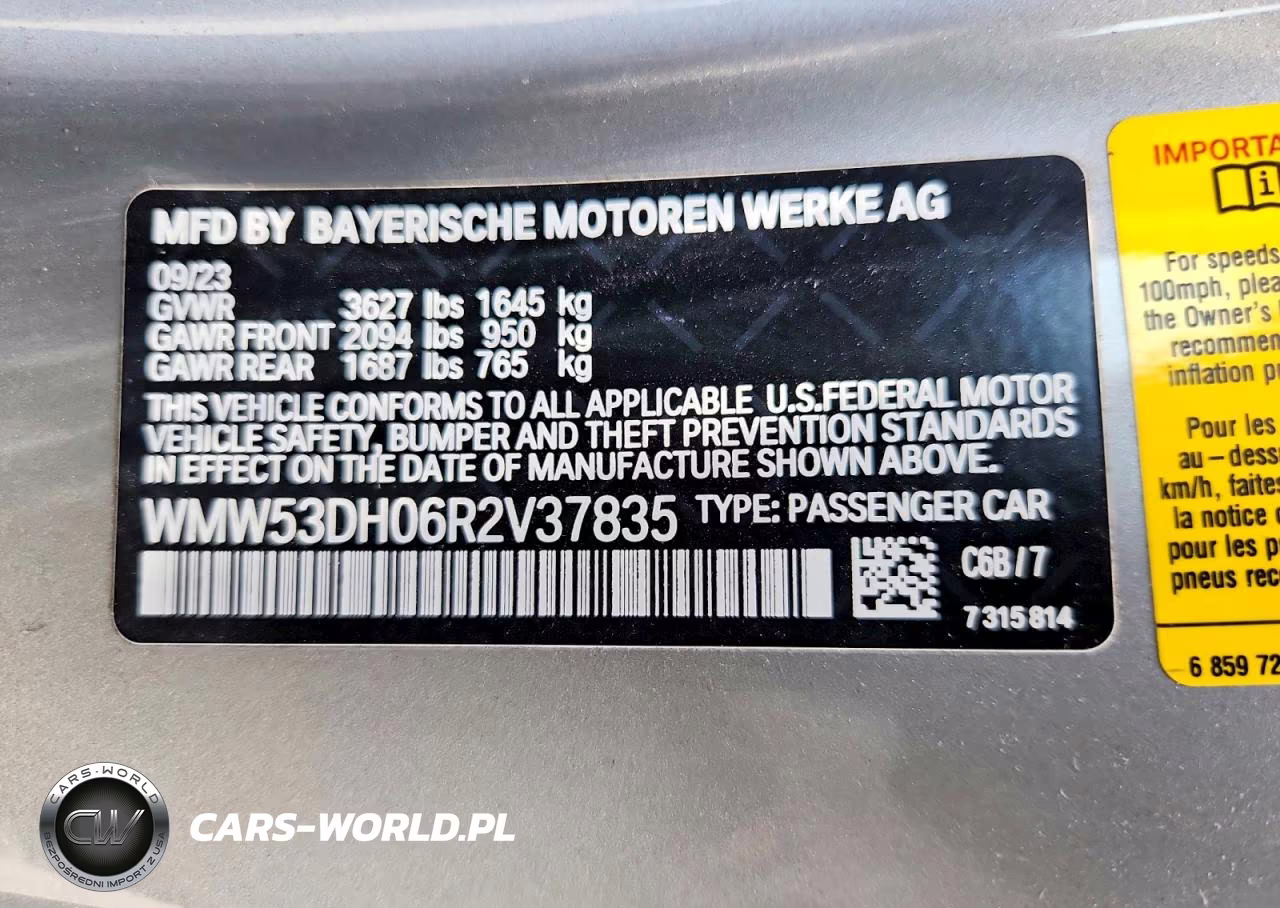 2024 Mini Cooper S VIN:WMW53DH06R2V37835 - 13
