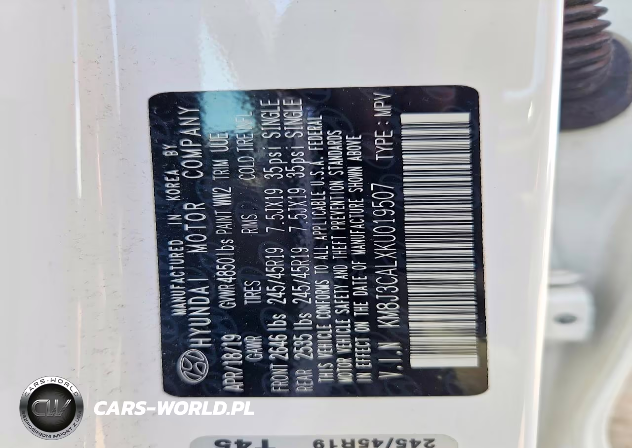 2019 Hyundai Tucson Limited-Sel-S VIN:KM8J3CALXKU019507 - 13