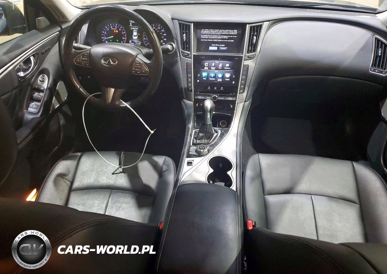2017 Infiniti Q50 3.0T Premium VIN:JN1EV7ARXHM830831 - 8
