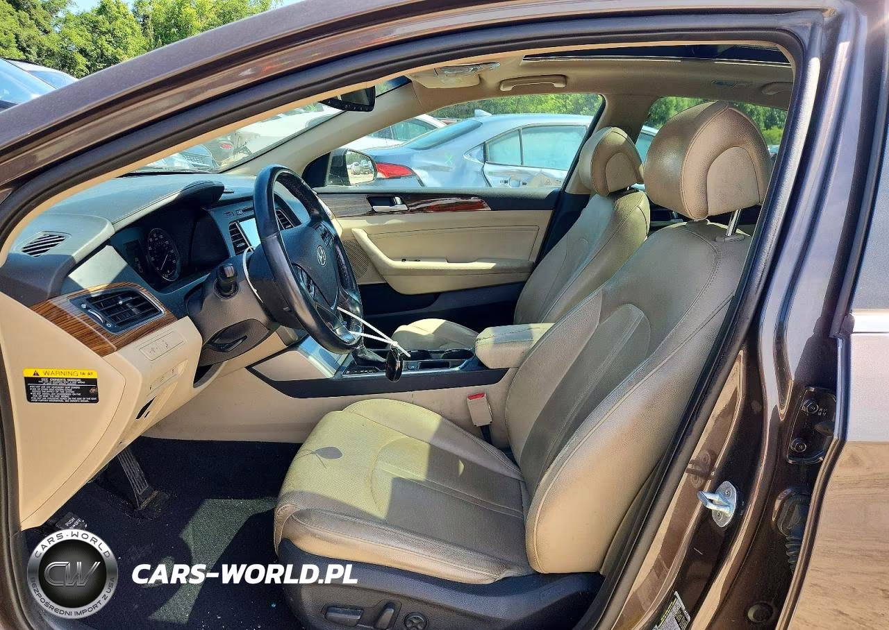 2016 Hyundai Sonata Limited VIN:5NPE34AFXGH328935 - 7