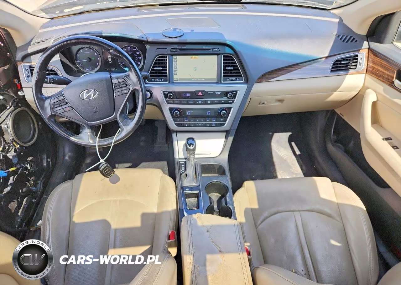 2016 Hyundai Sonata Limited VIN:5NPE34AFXGH328935 - 8