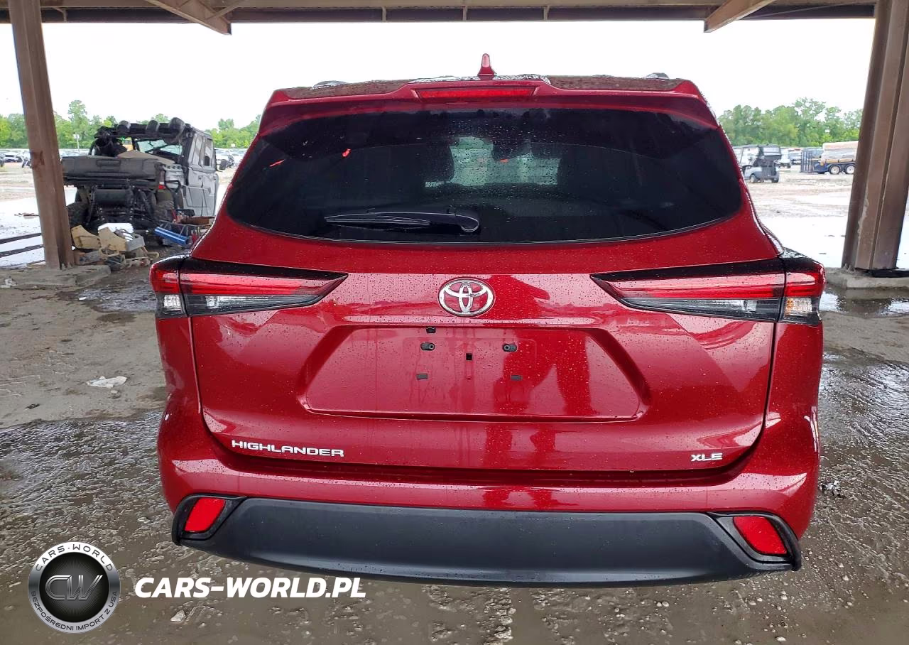2024 Toyota Highlander Xle VIN:5TDKDRAH6RS547502 - 6