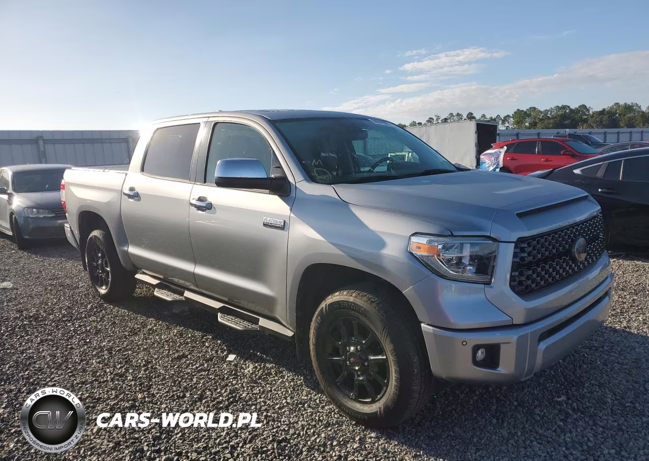 2021 Toyota Tundra Platinum VIN:5TFAY5F15MX975438 - 4