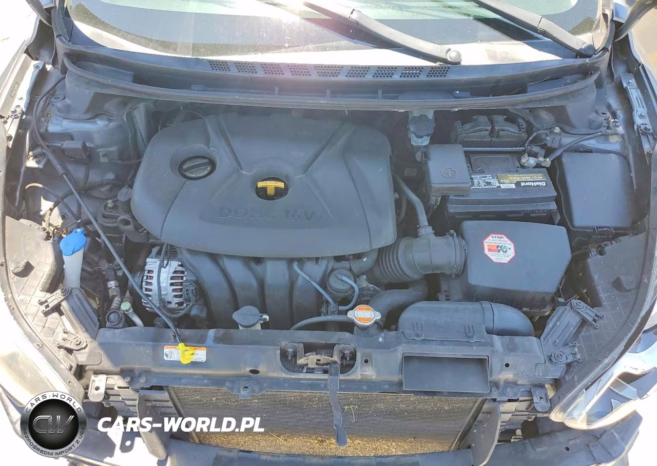 2012 Hyundai Elantra Gls VIN:5NPDH4AE7CH078892 - 11