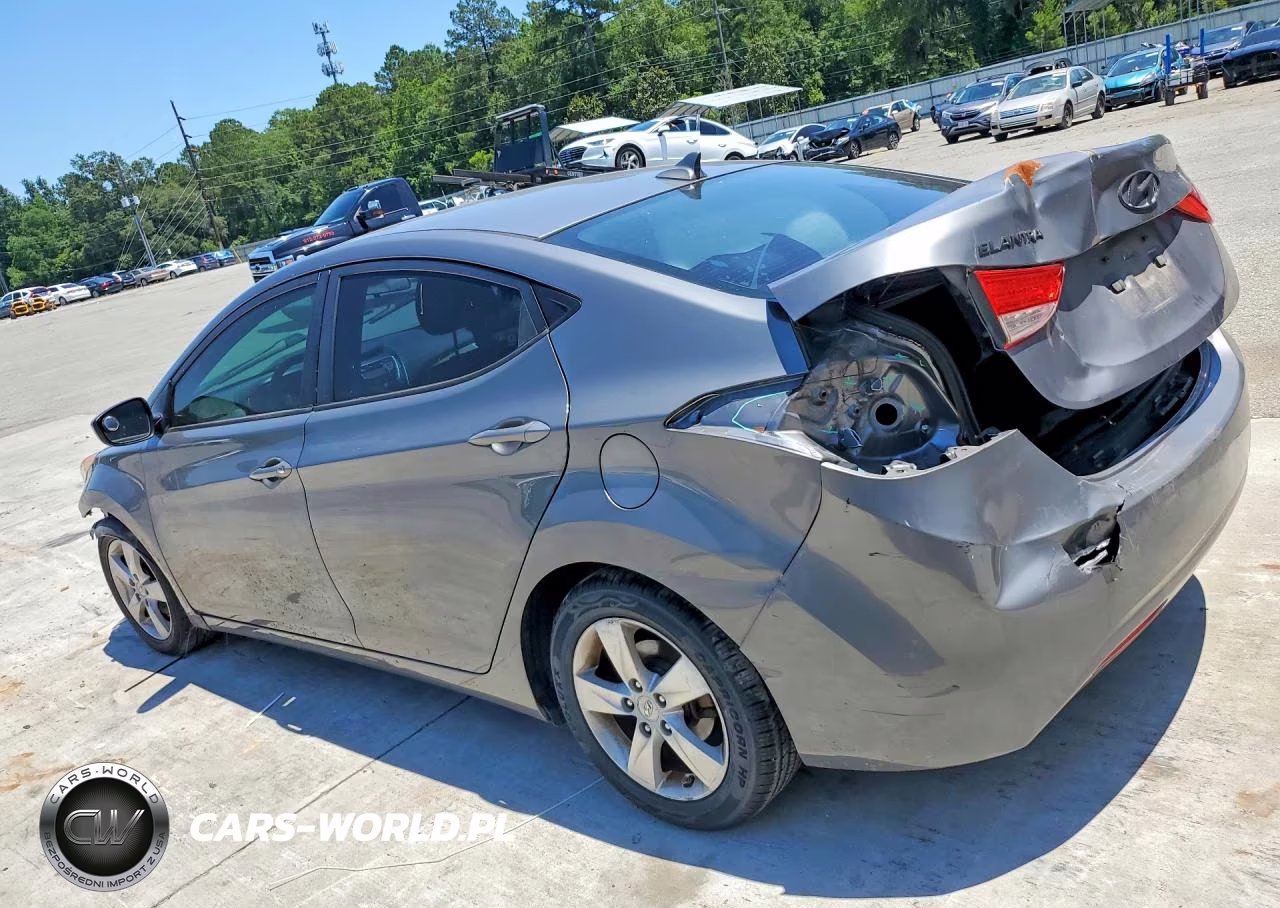 2012 Hyundai Elantra Gls VIN:5NPDH4AE7CH078892 - 2