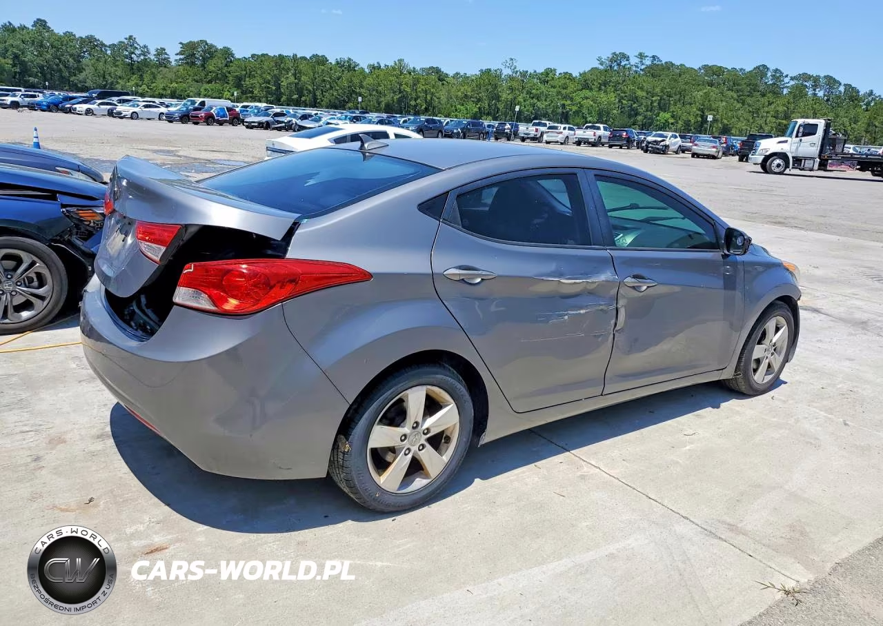 2012 Hyundai Elantra Gls VIN:5NPDH4AE7CH078892 - 3