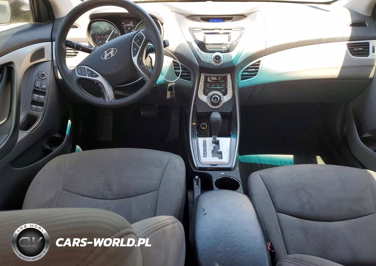 2012 Hyundai Elantra Gls VIN:5NPDH4AE7CH078892 - 8
