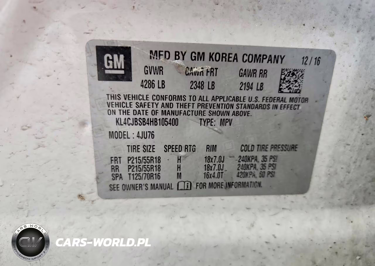 2017 Buick Encore Preferred Ii VIN:KL4CJBSB4HB105400 - 13