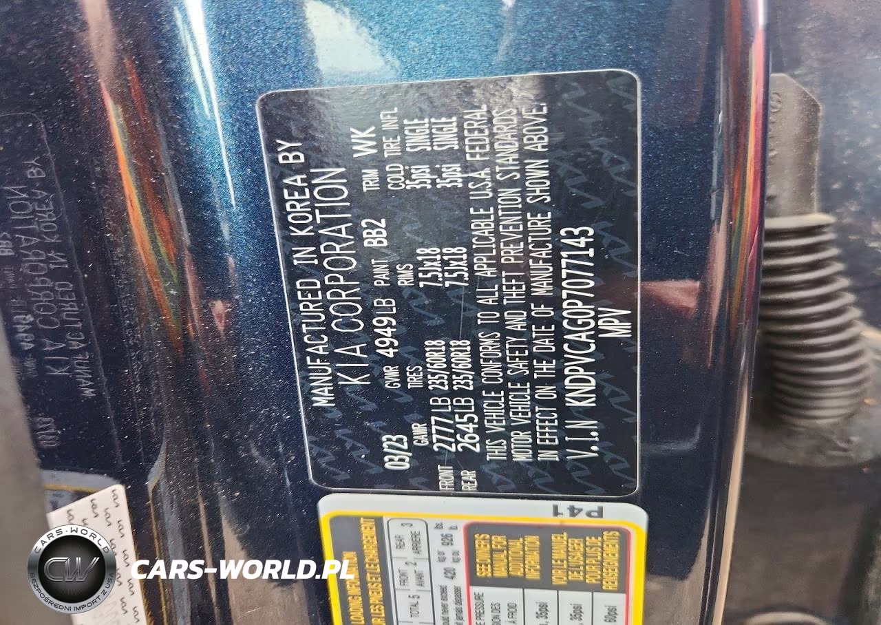 2023 Kia Sportage Ex VIN:KNDPVCAG0P7077143 - 12