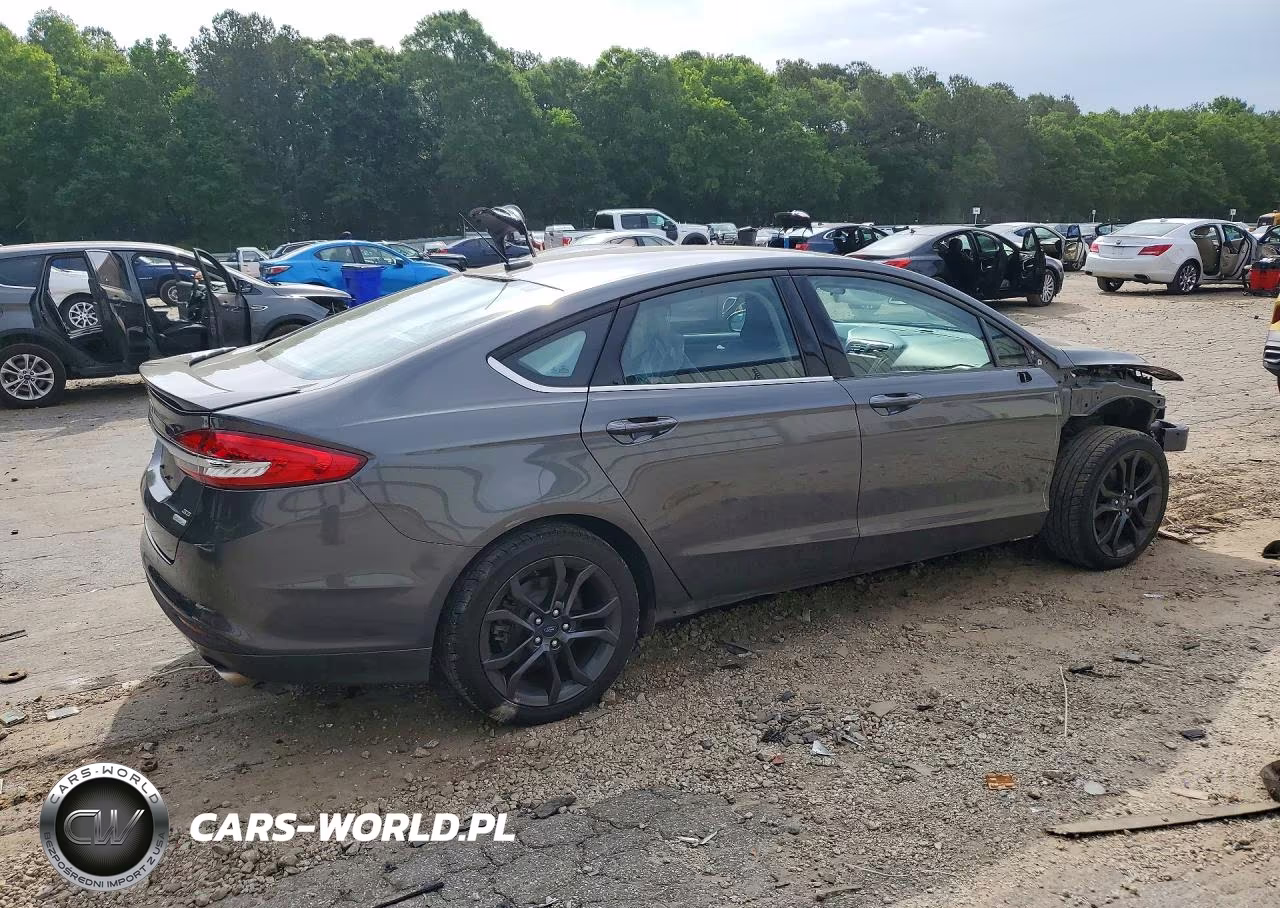 2018 Ford Fusion Se VIN:3FA6P0HD2JR228926 - 3