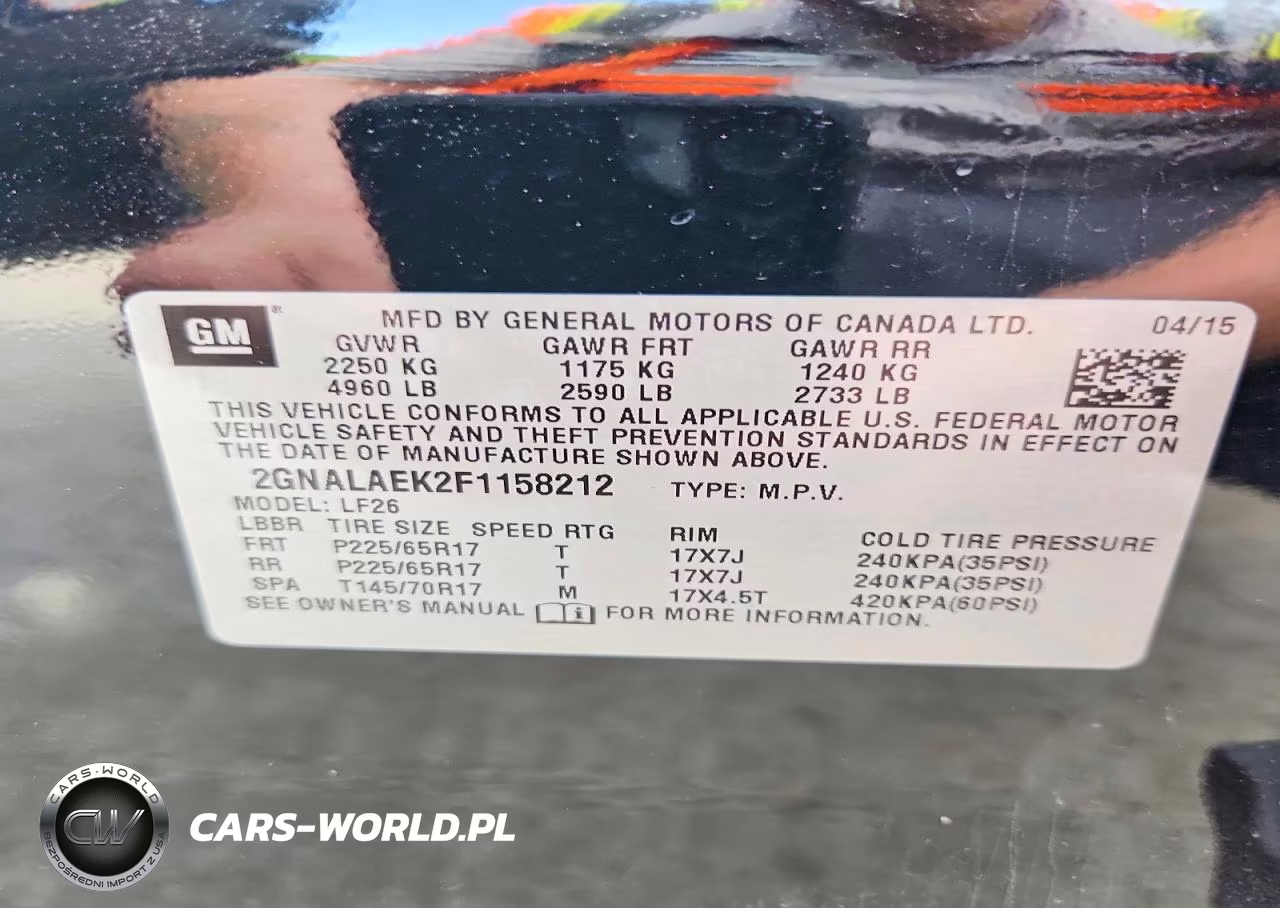 2015 Chevrolet Equinox Ls VIN:2GNALAEK2F1158212 - 13