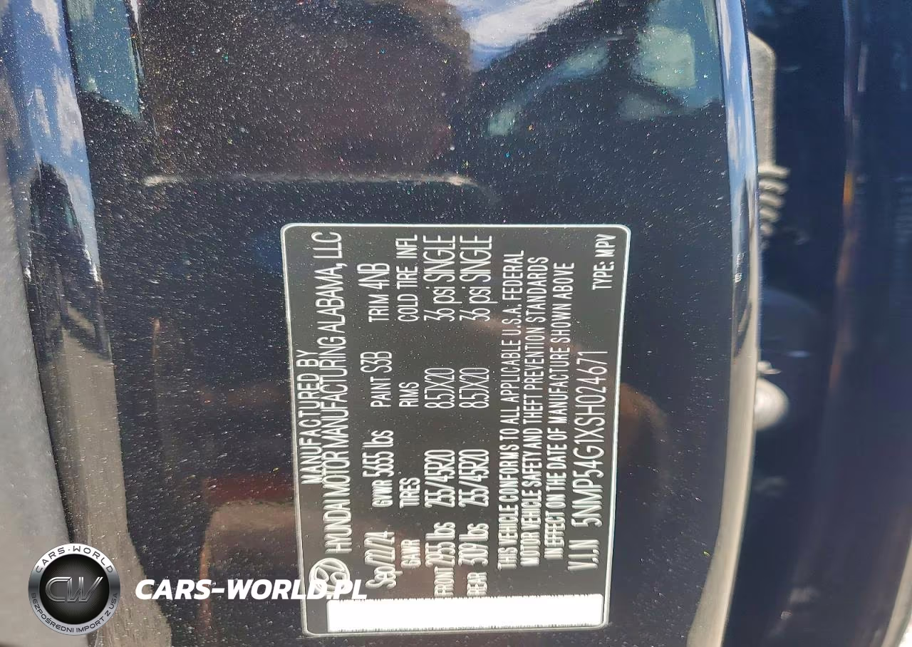 2025 Hyundai Santa Fe Calligraphy VIN:5NMP54G1XSH024671 - 14