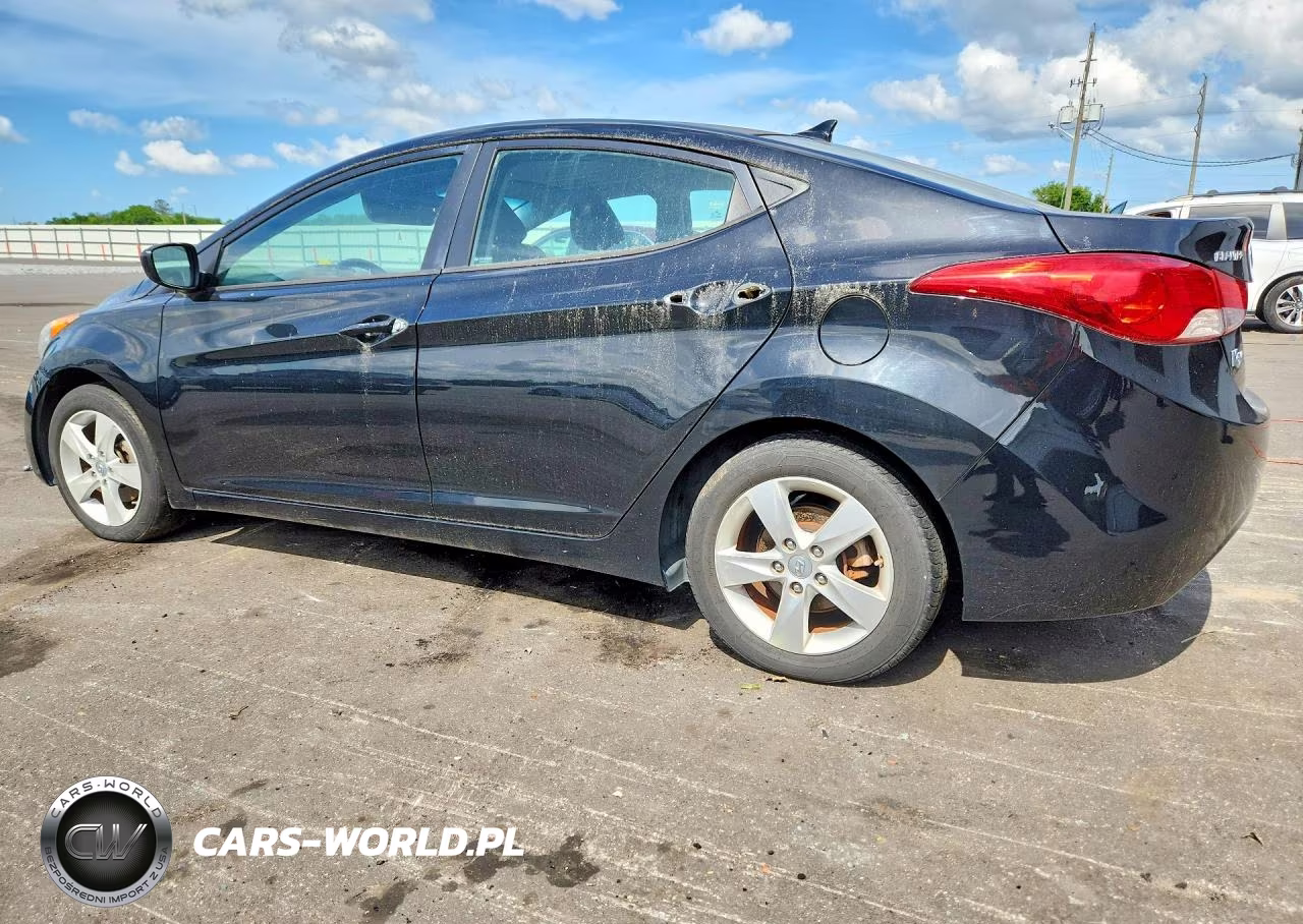 2012 Hyundai Elantra Gls VIN:5NPDH4AE8CH119952 - 2