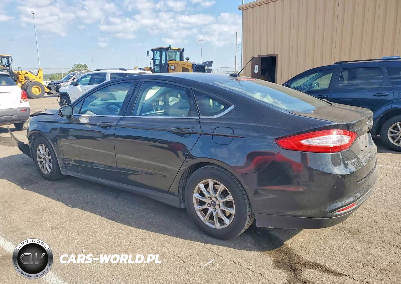 2015 Ford Fusion S VIN:3FA6P0G75FR118035 - 2